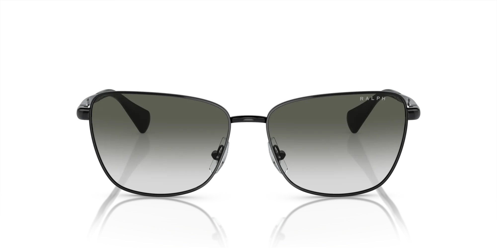 Ralph Lauren RA4143 90038E Occhiali da sole Metallo Nero Grigio Farfalla Normale Sfumato - immagine 3