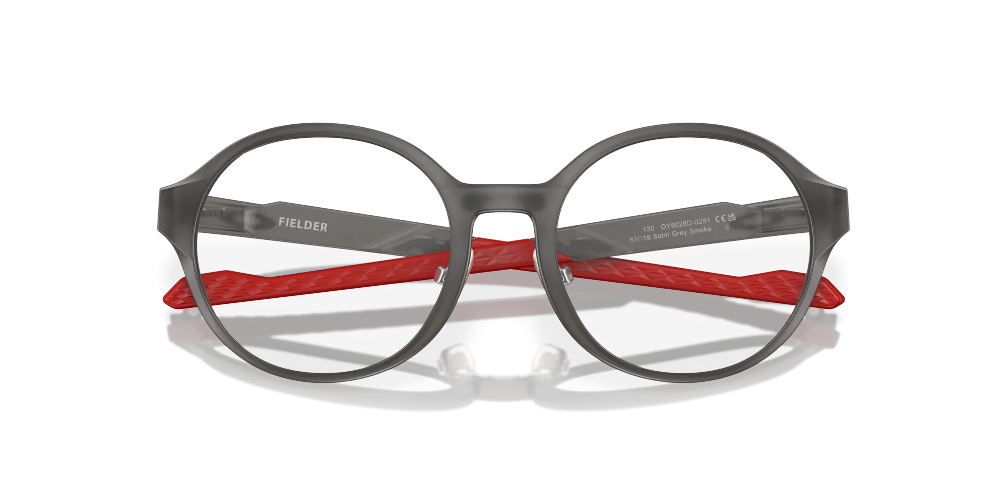 Oakley OY8028D FIELDER 802802 Montature da vista O_Matter Grigio Rotonda Normale - immagine 2