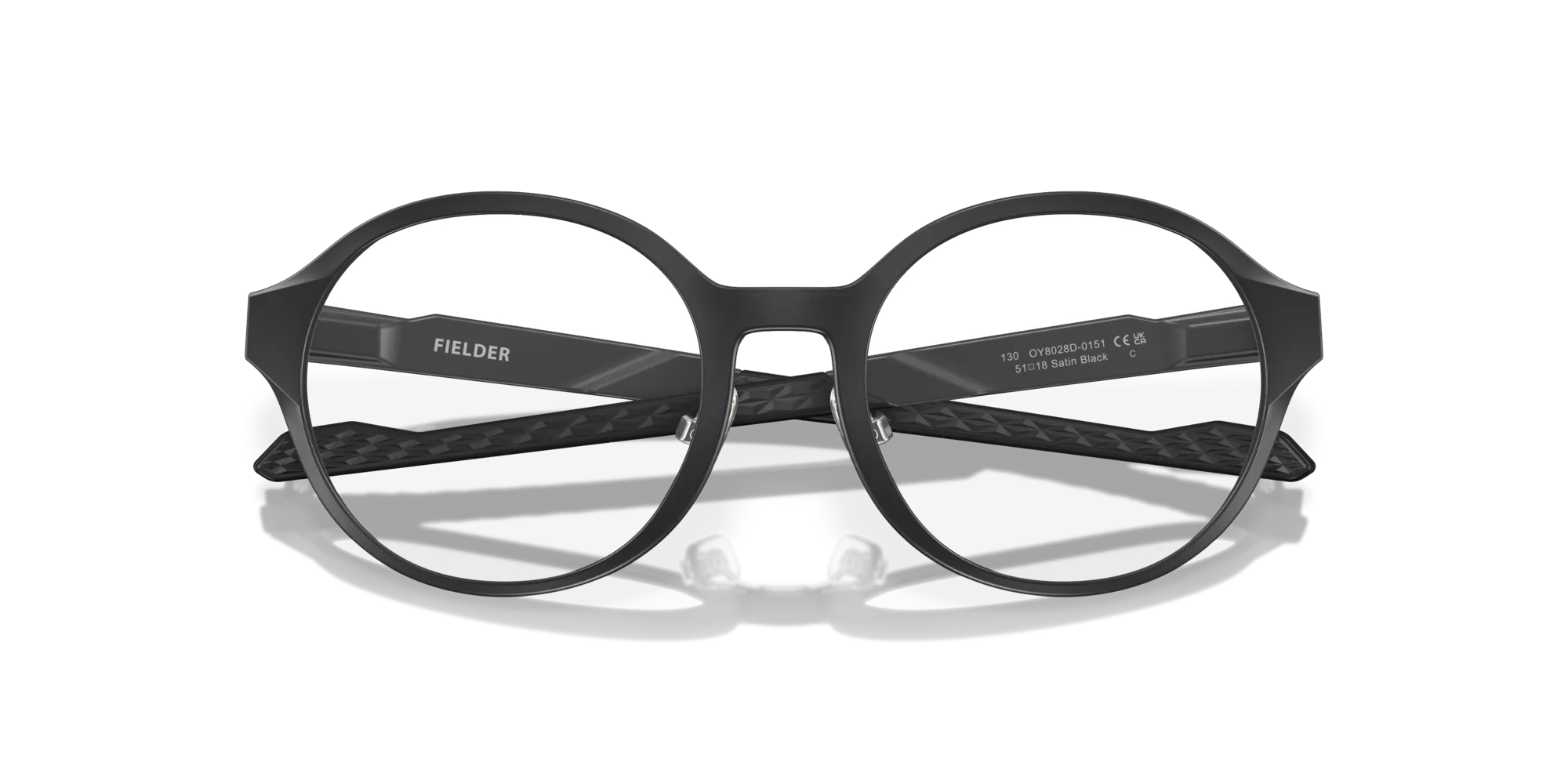 Oakley OY8028D FIELDER 802801 Montature da vista O_Matter Nero Rotonda Normale - immagine 2