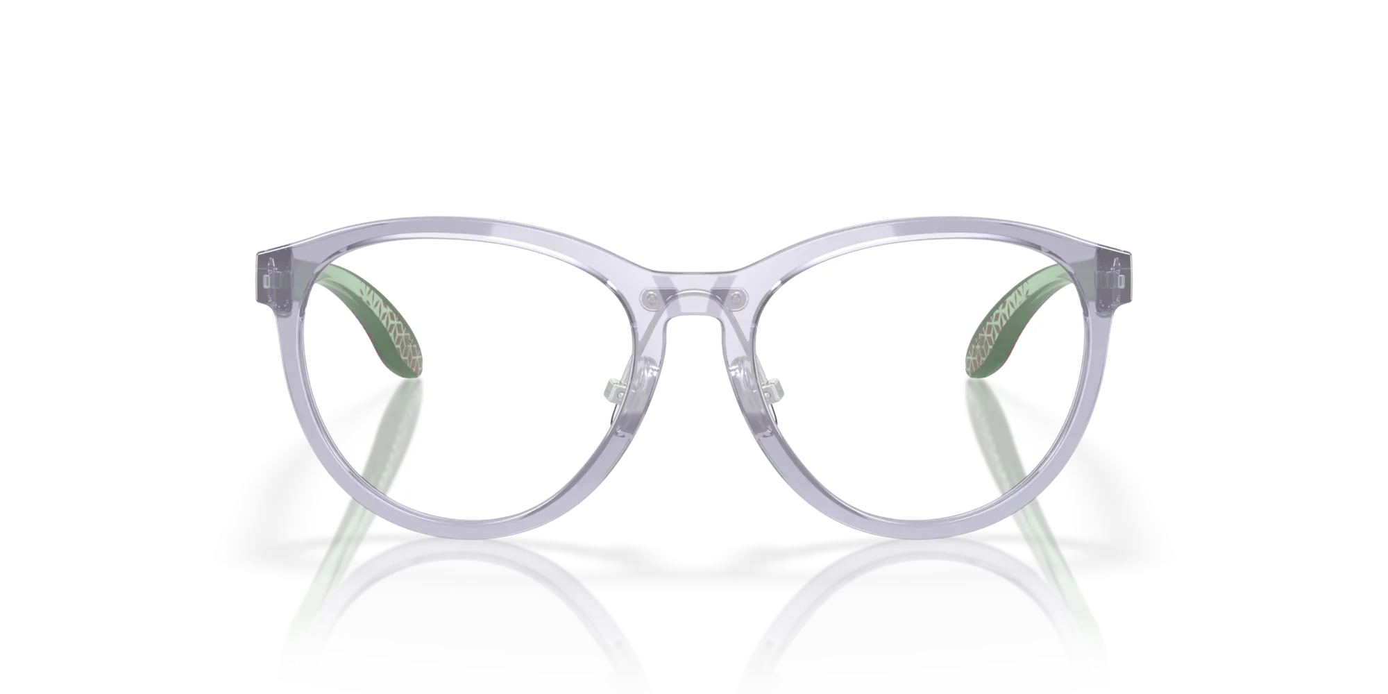 Oakley OY8027D AGLOW 802704 Montature da vista O_Matter Viola Rotonda Normale - immagine 3