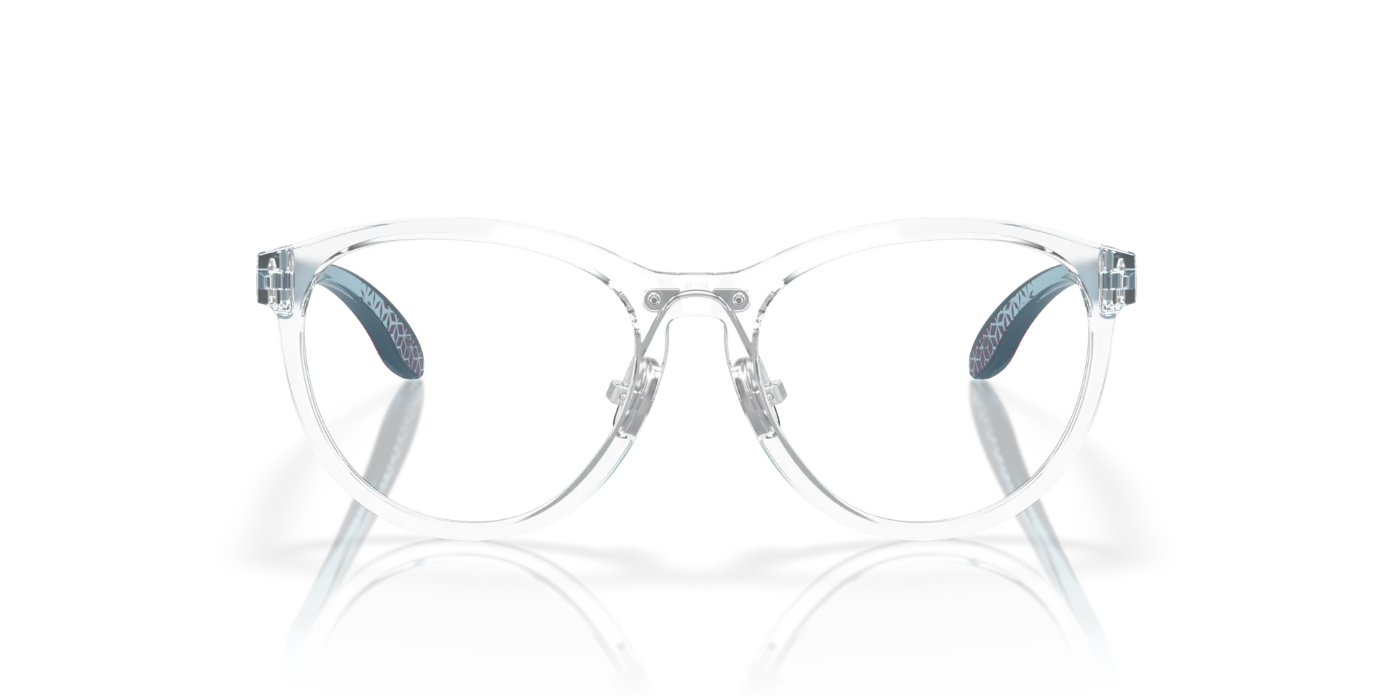 Oakley OY8027D AGLOW 802703 Montature da vista O_Matter Trasparente Rotonda Normale - immagine 3