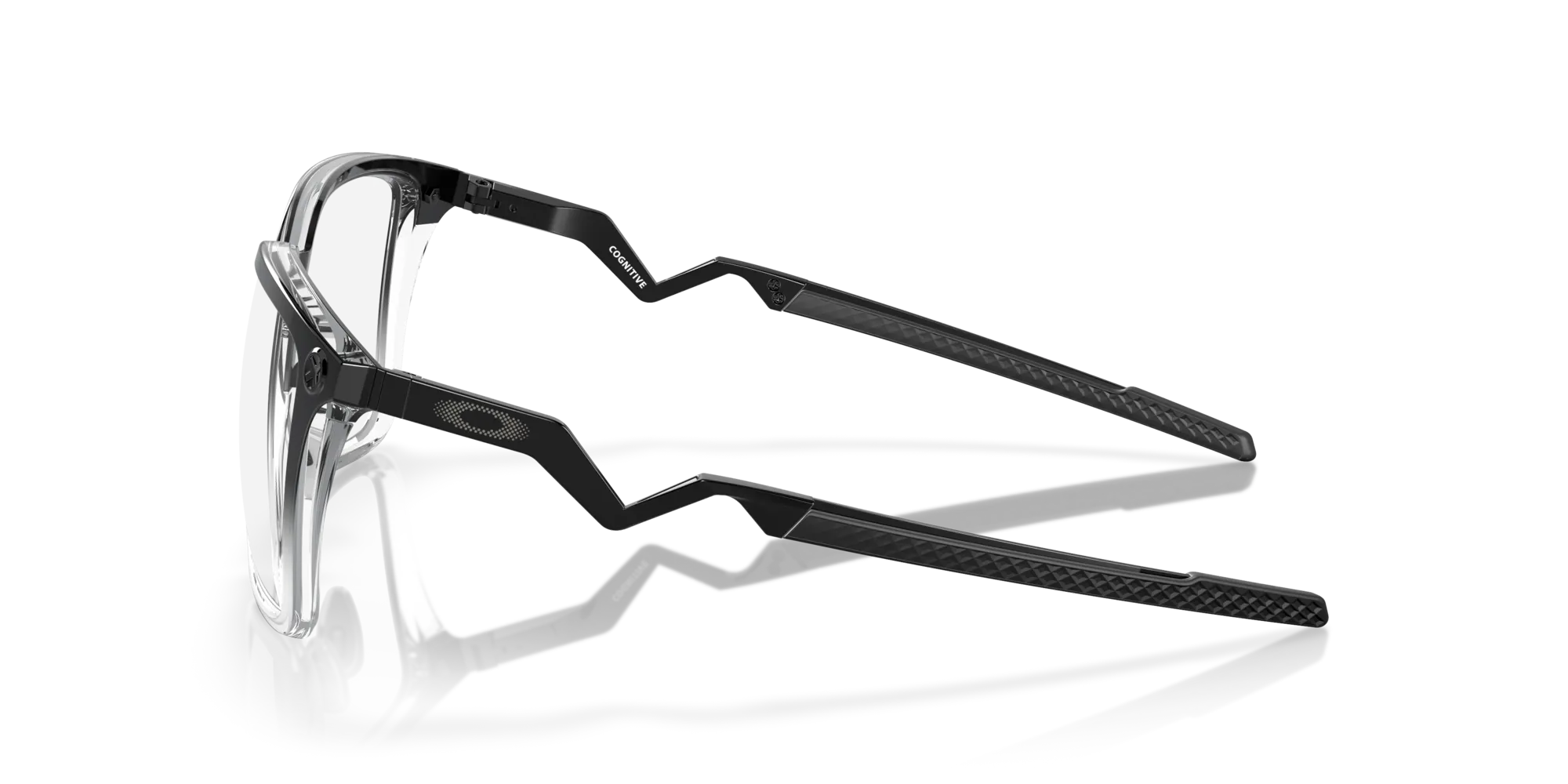 Oakley OX8162 COGNITIVE 816204 Montature da vista Titanio Nero Trasparente Squadrata Normale - immagine 4