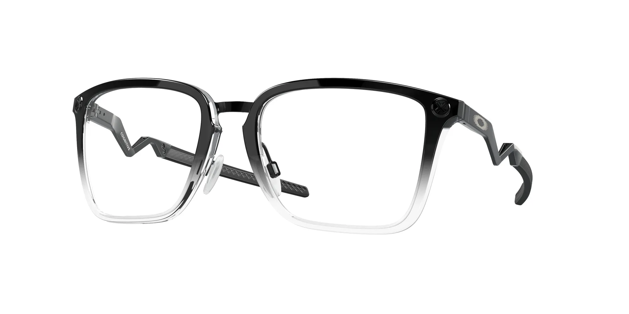 Oakley OX8162 COGNITIVE 816204 Montature da vista Titanio Nero Squadrata Normale - immagine 1