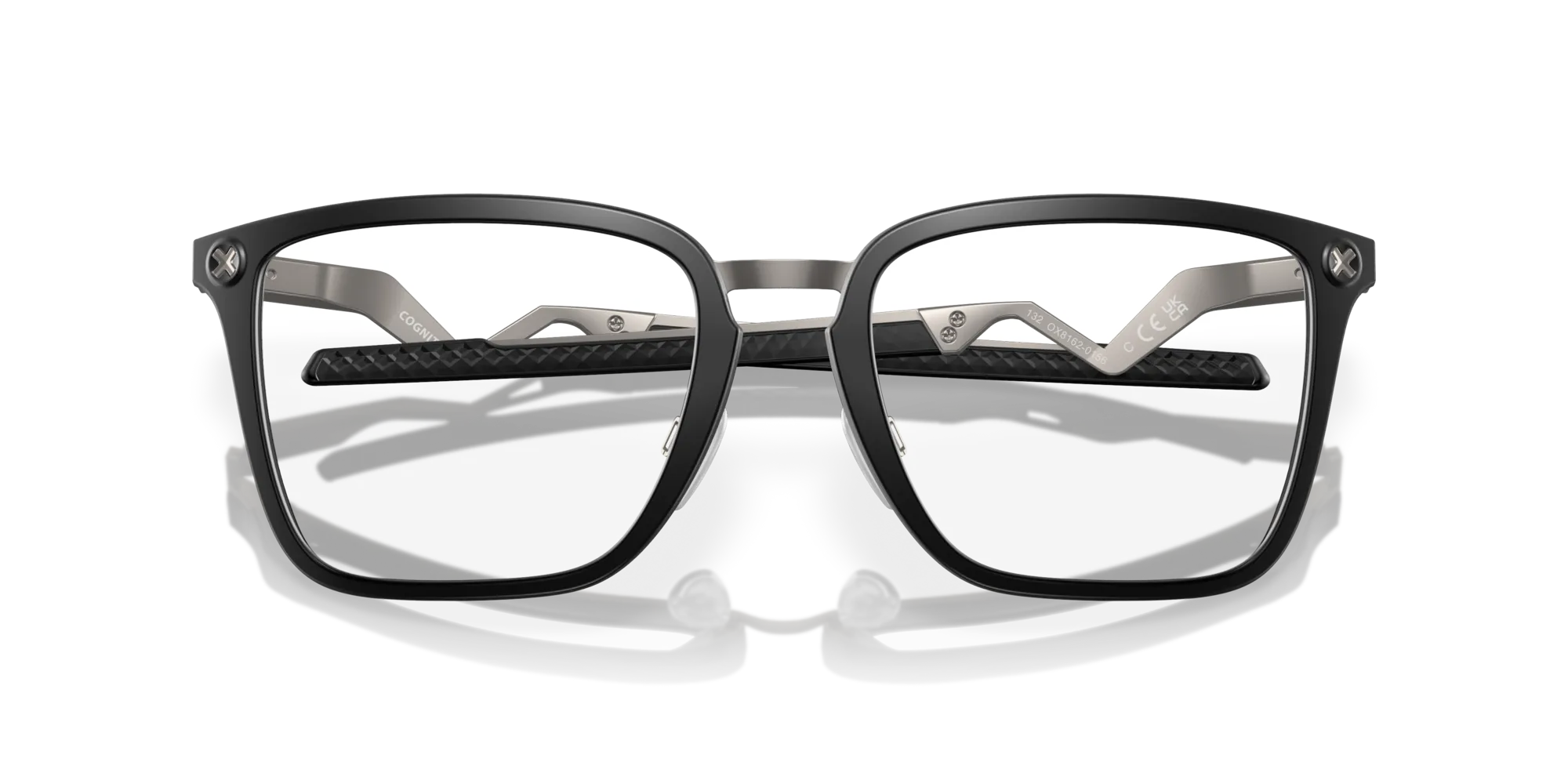 Oakley OX8162 COGNITIVE 816201 Montature da vista Titanio Nero Squadrata Normale - immagine 2