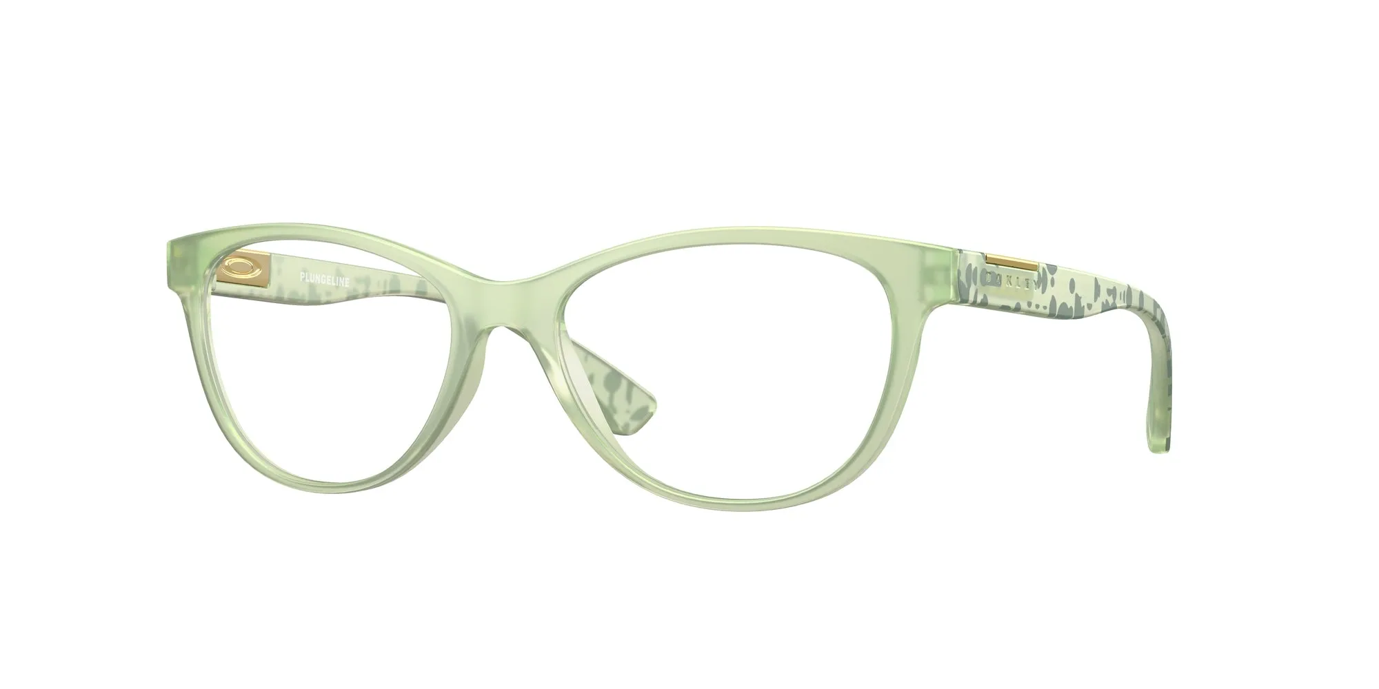 Oakley OX8146 PLUNGELINE 814610 Montature da vista O_Matter Verde Trasparente Rotonda Normale - immagine 1