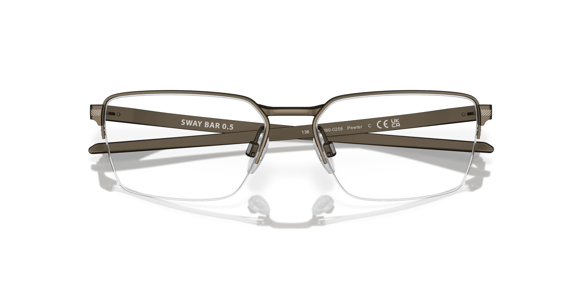 Oakley OX5080 SWAY BAR 0.5 508002 Montature da vista Titanio Grigio Squadrata Normale - immagine 2