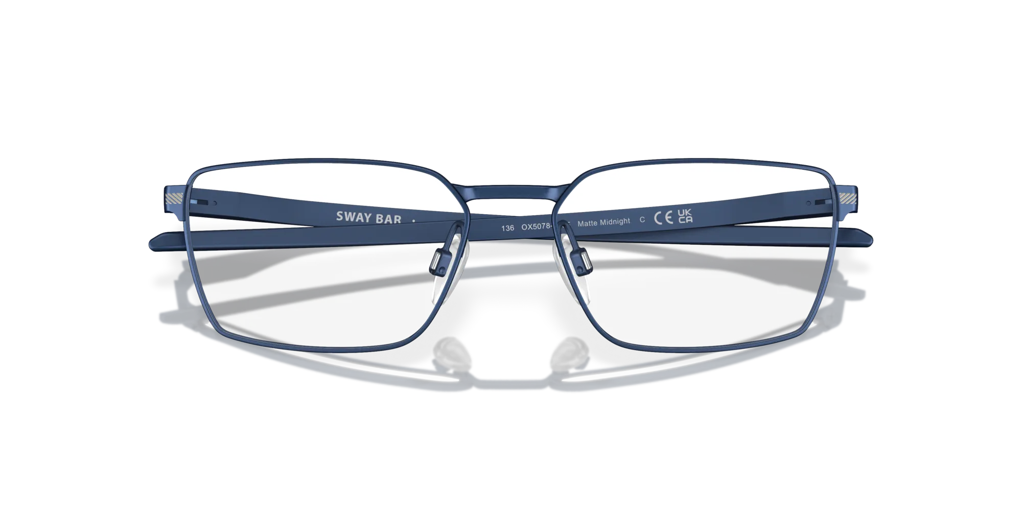 Oakley OX5078 SWAY BAR 507804 Montature da vista Titanio Blu Squadrata Normale - immagine 2