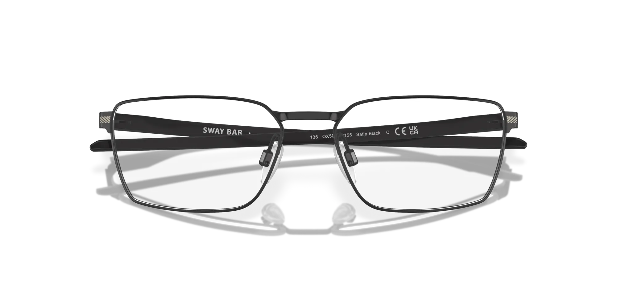 Oakley OX5078 SWAY BAR 507801 Montature da vista Titanio Nero Squadrata Normale - immagine 2