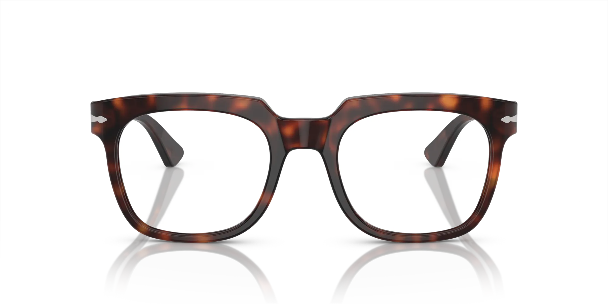 Persol PO3325V 24 Montature da vista Acetato Tartaruga Trasparente Pillow Normale - immagine 3