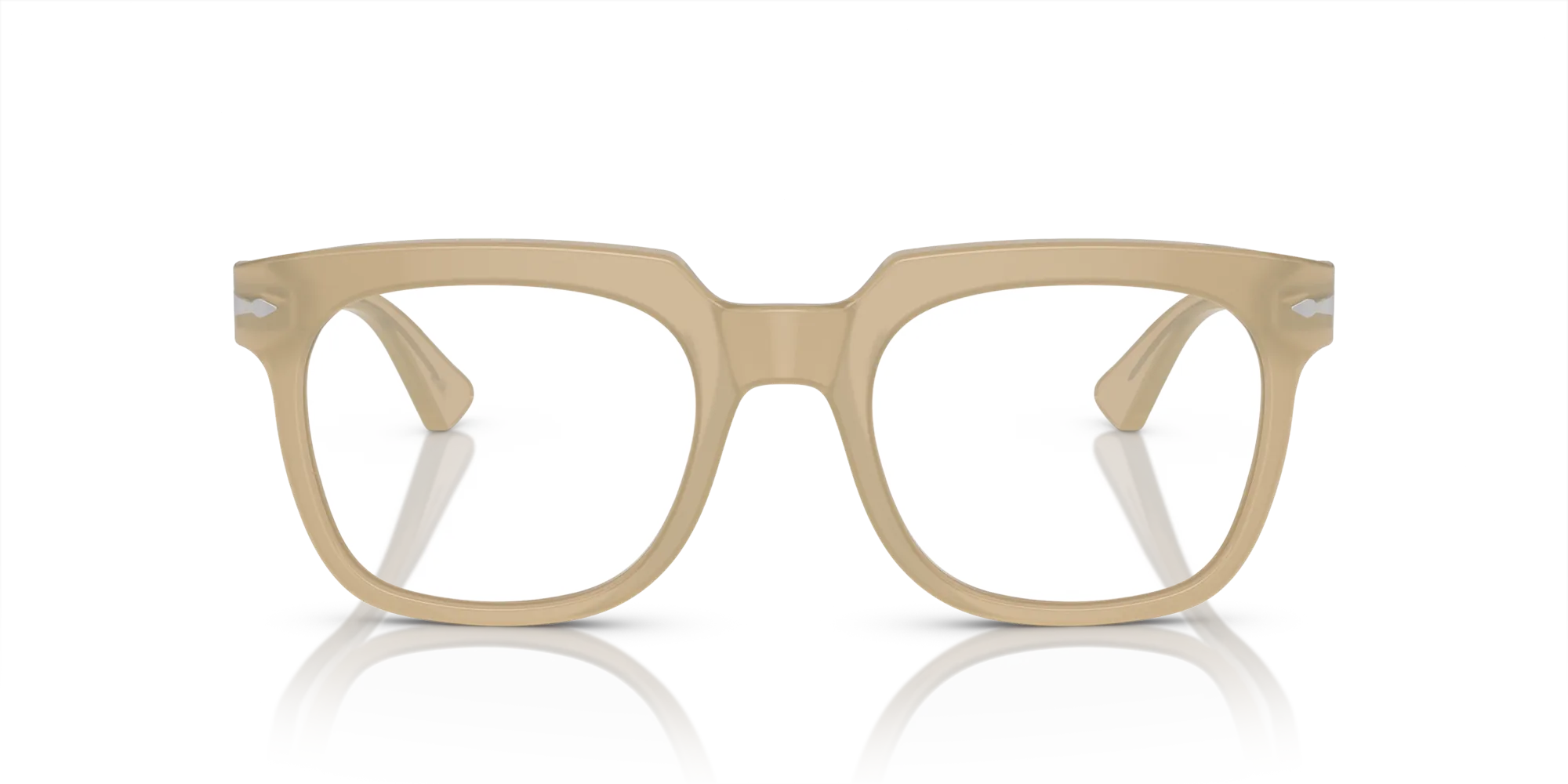 Persol PO3325V 1169 Montature da vista Acetato Marrone Trasparente Pillow Normale - immagine 3