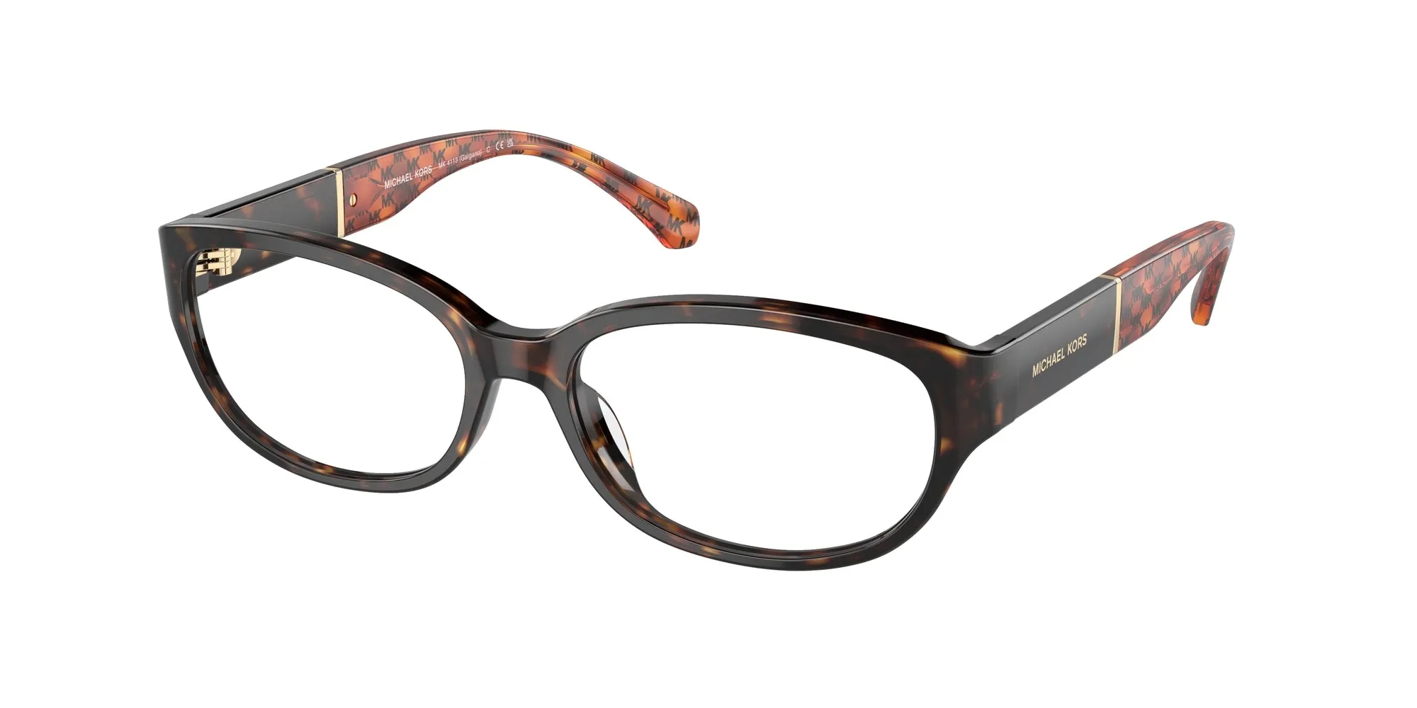 Michael Kors MK4113 GARGANO 3006 Montature da vista Acetato Tartaruga Trasparente Rotonda Normale - immagine 1