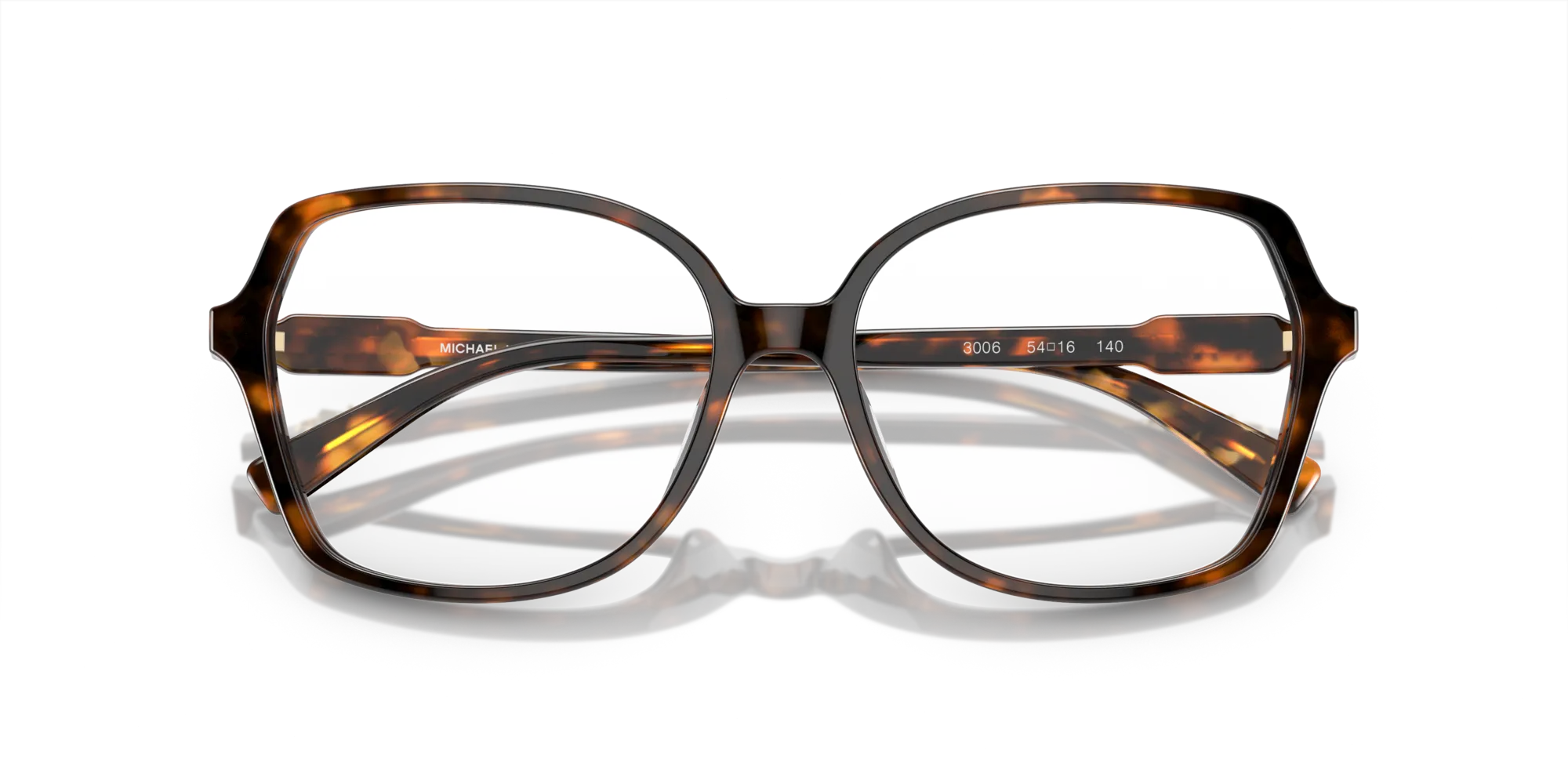 Michael Kors MK4111U BERNAL 3006 Montature da vista Acetato Tartaruga Trasparente Squadrata Normale - immagine 2
