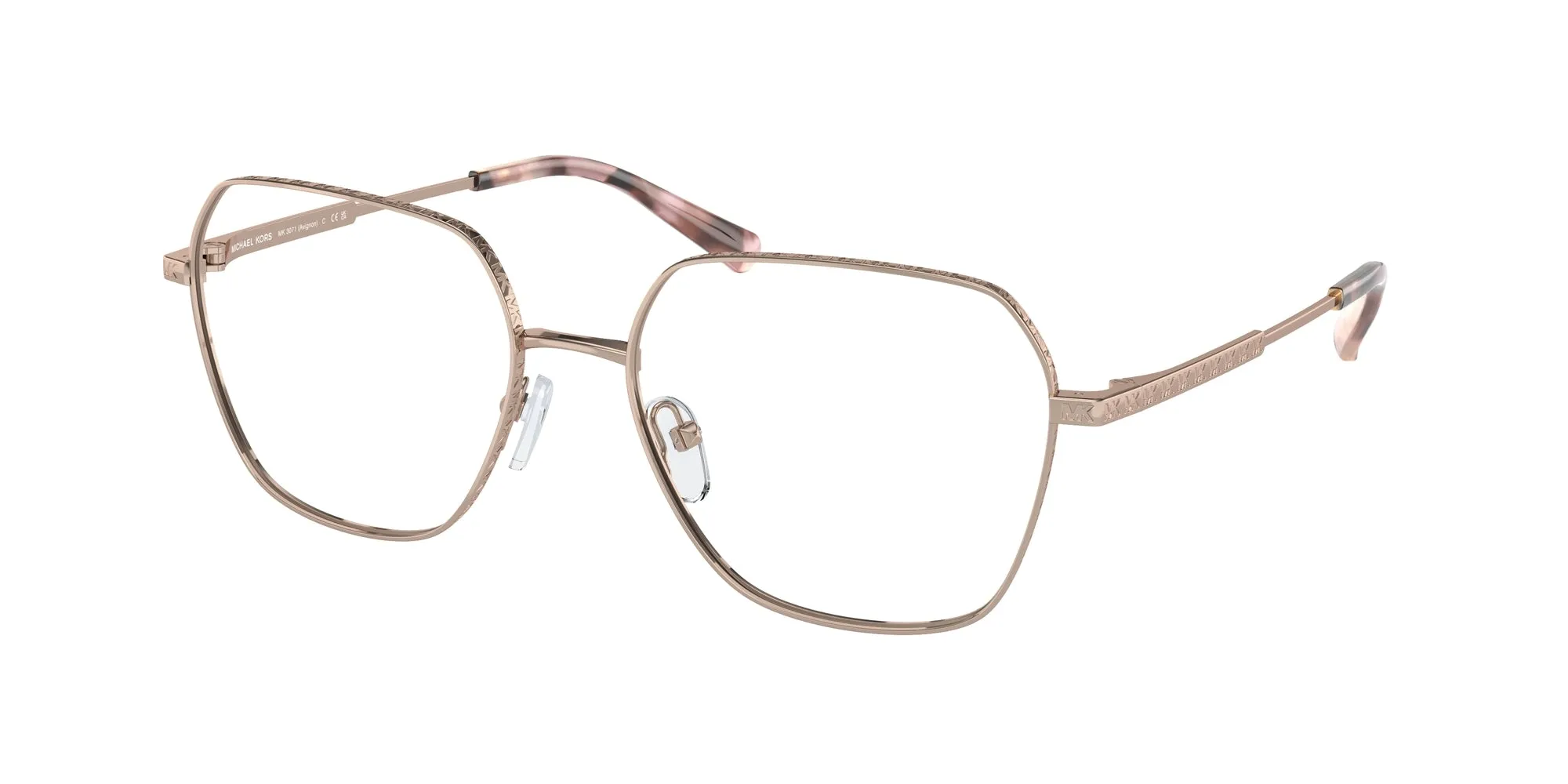 Michael Kors MK3071 AVIGNON 1108 Montature da vista Metallo Oro Squadrata Normale - immagine 1