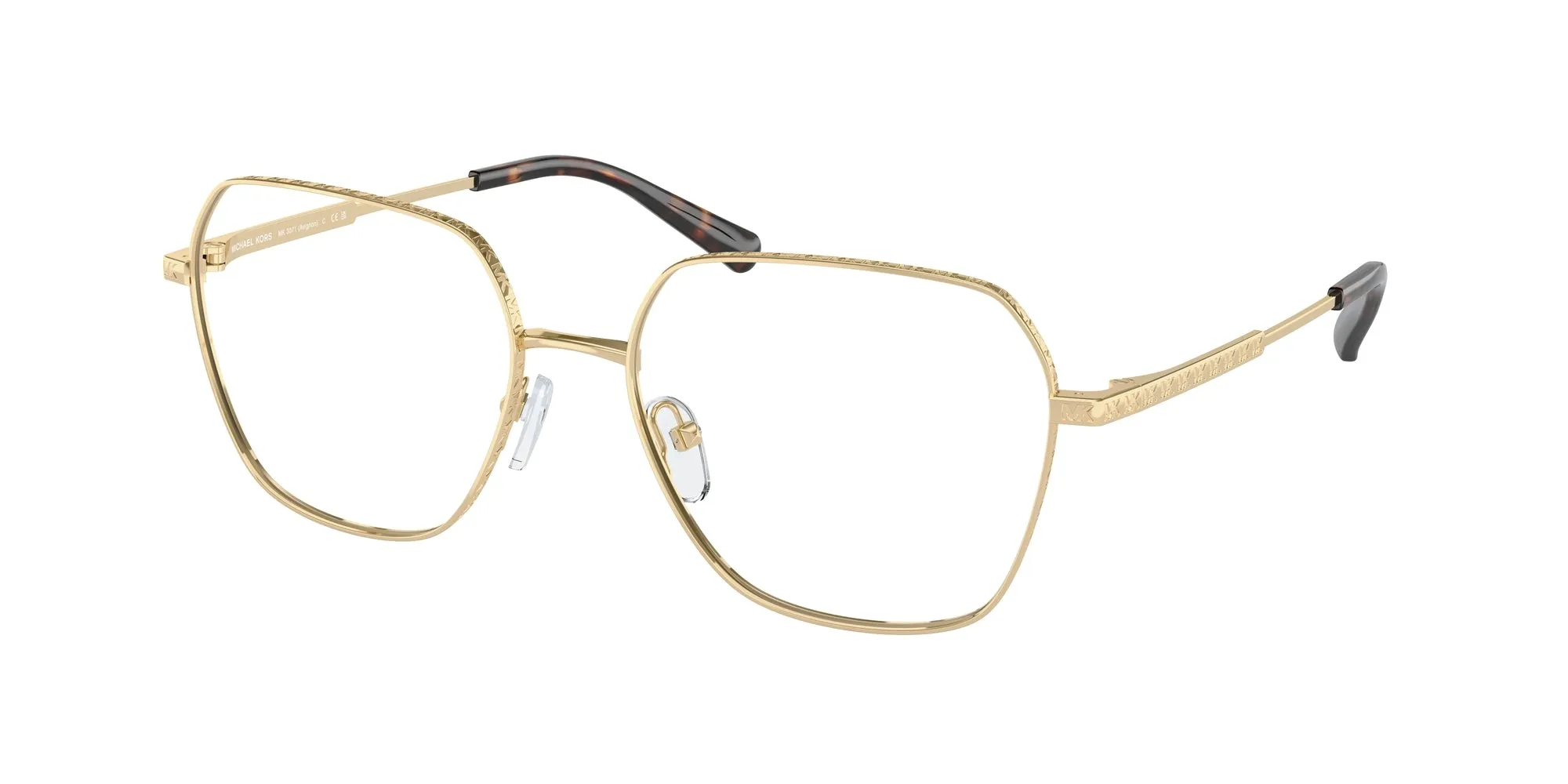 Michael Kors MK3071 AVIGNON 1014 Montature da vista Metallo Oro Squadrata Normale - immagine 1