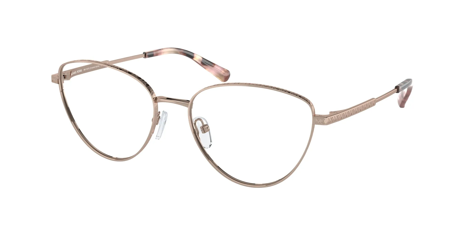 Michael Kors MK3070 CRESTED BUTTE 1108 Montature da vista Metallo Oro Cat Eye Normale - immagine 1