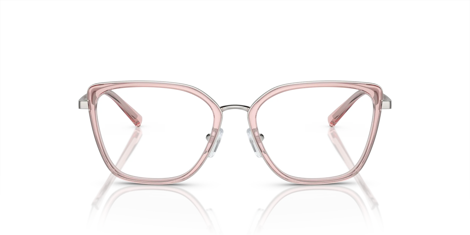 Emporio Armani EA1152 3364 Montature da vista Metallo Argento Cat Eye Normale - immagine 3