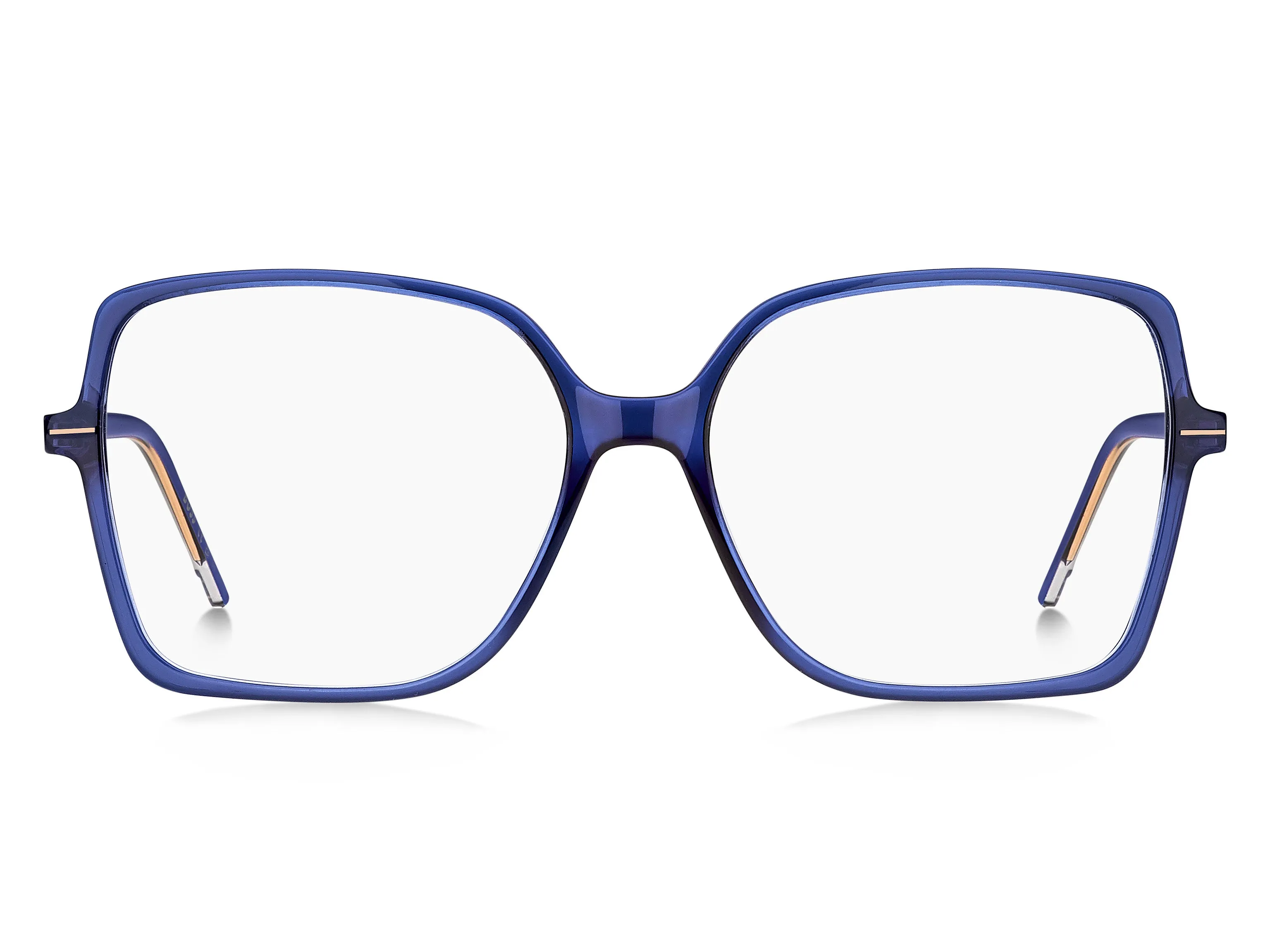 Hugo Boss BOSS 1587 B3V Montature da vista Acetato Viola Squadrata - immagine 2