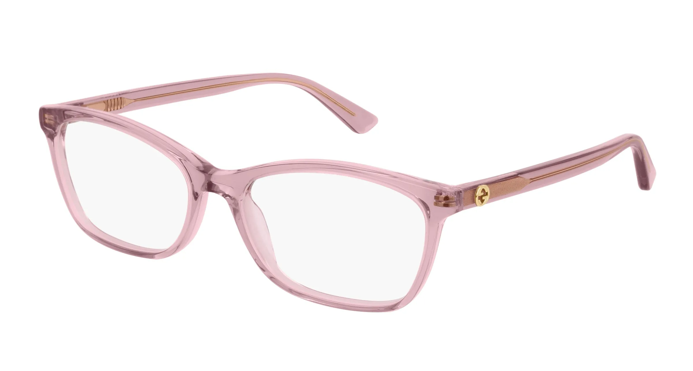 Gucci GG0613O 003 Montature da vista Acetato Nude Squadrata - immagine 1