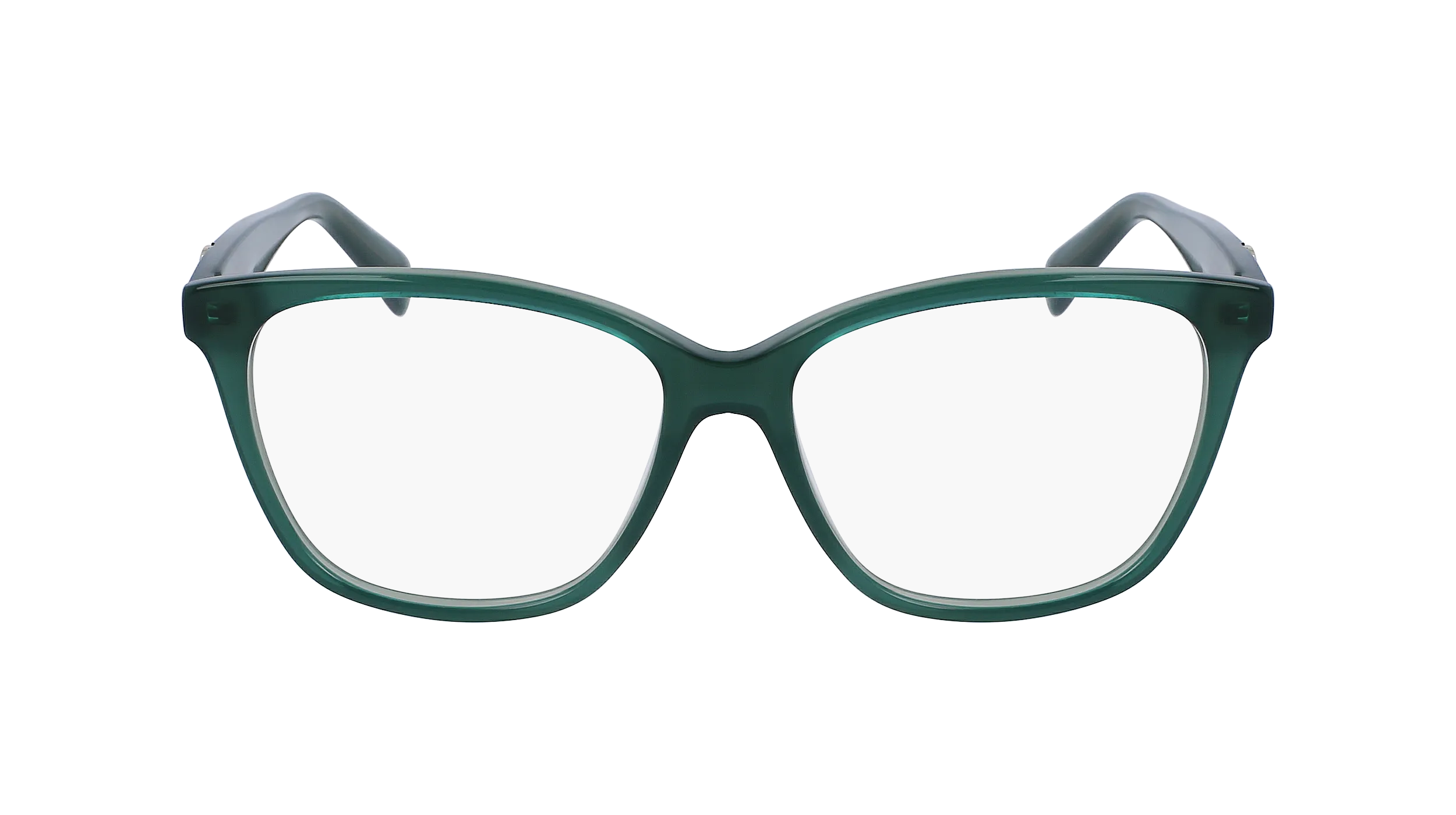 LONGCHAMP LO2715 303 Montature da vista Acetato Verde Squadrata Normale Normale - immagine 2