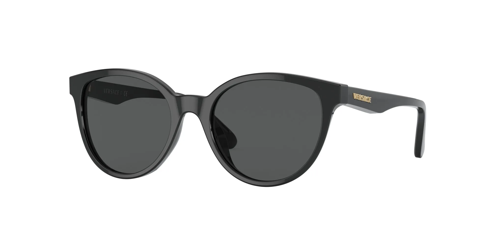 Versace VK4427U GB1/87 Occhiali da sole Acetato Nero Grigio Pantos Normale - immagine 1