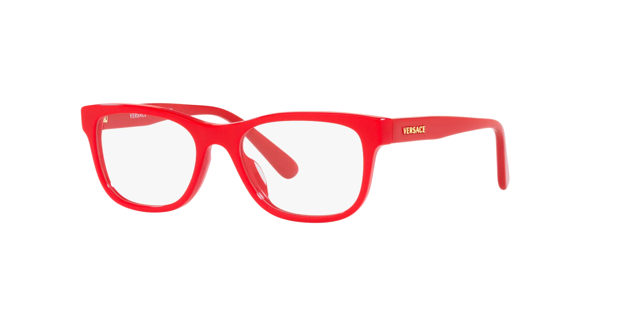 Versace VK3325U 5065 Montature da vista Acetato Rosso Trasparente Pillow Normale - immagine 3