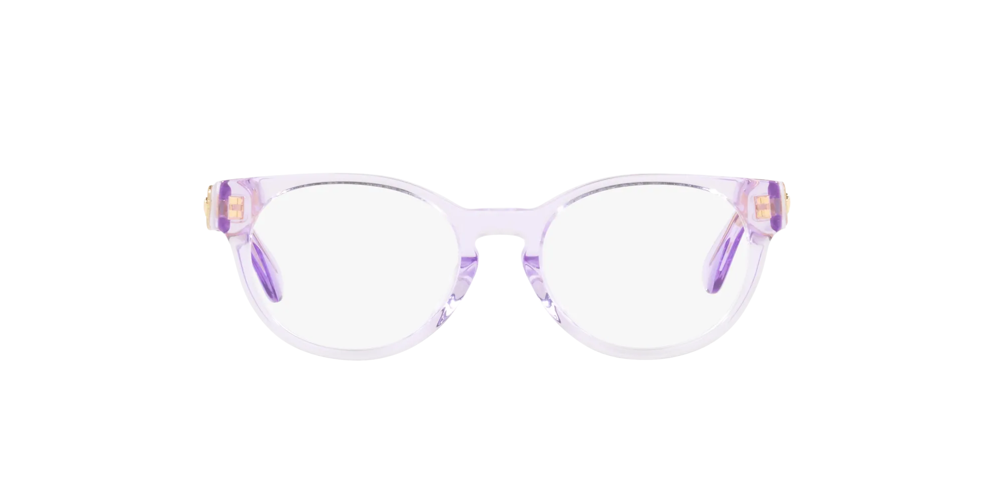 Versace VK3323U 5372 Montature da vista Acetato Rosa Rotonda Normale - immagine 2