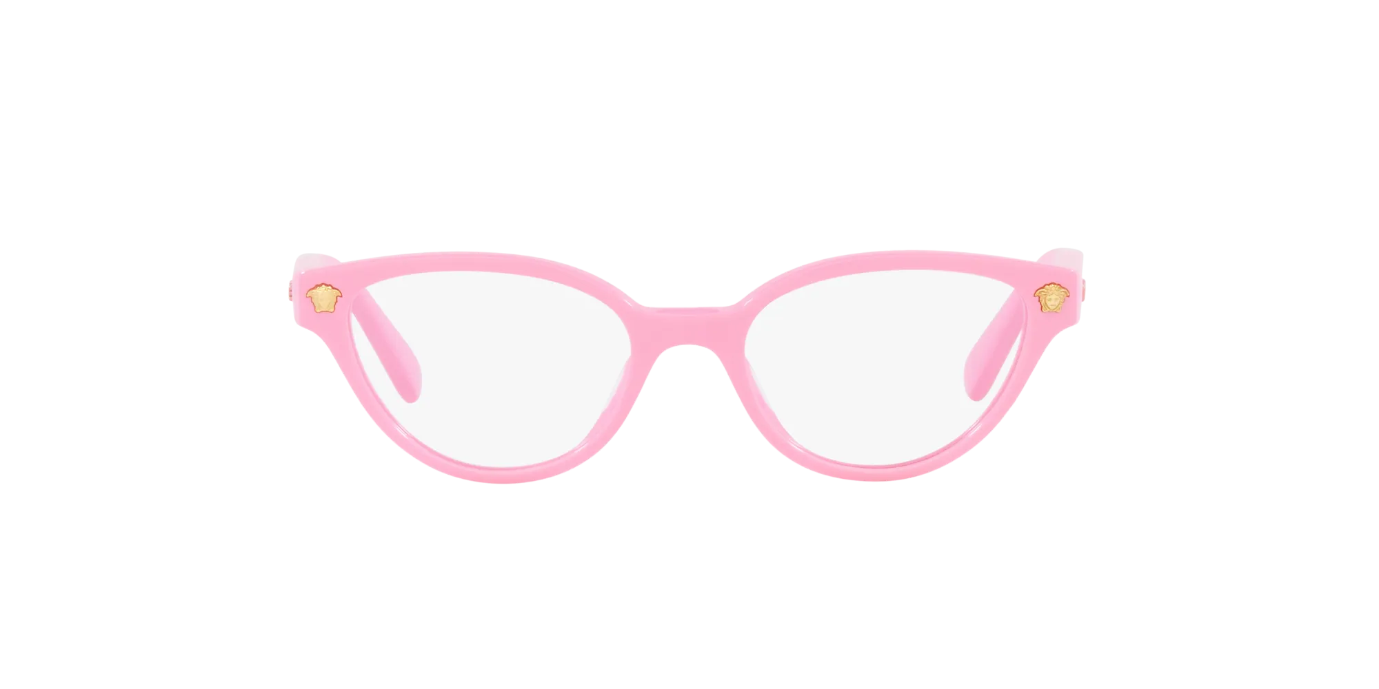 Versace VK3322U 5376 Montature da vista bambino Acetato Rosa Cat Eye Normale - immagine 2