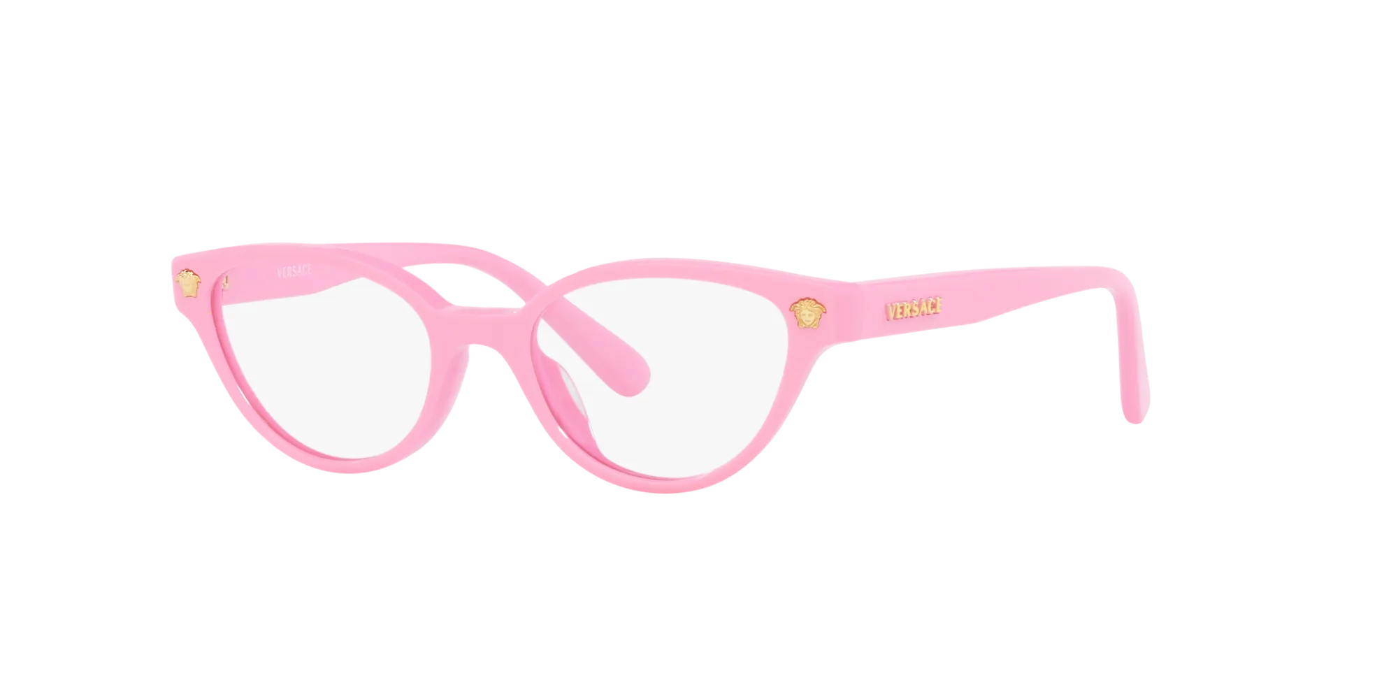 Versace VK3322U 5376 Montature da vista bambino Acetato Rosa Cat Eye Normale - immagine 3