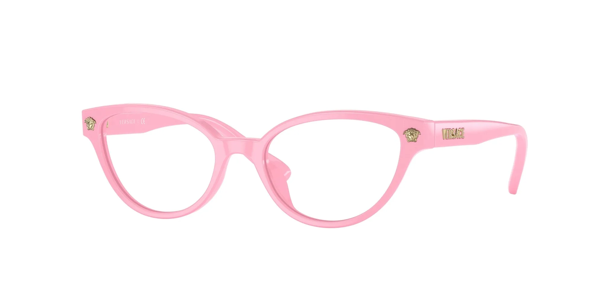Versace VK3322U 5376 Montature da vista bambino Acetato Rosa Cat Eye Normale - immagine 1