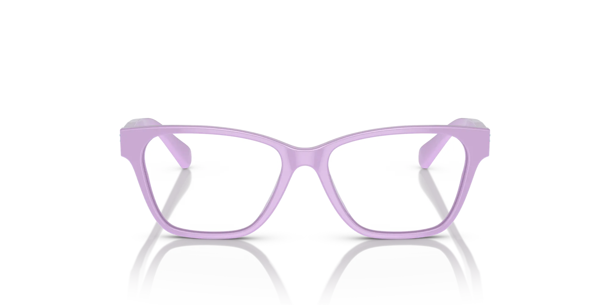 Versace VK3003U 5400 Montature da vista bambino Acetato Viola Trasparente Squadrata Normale - immagine 3