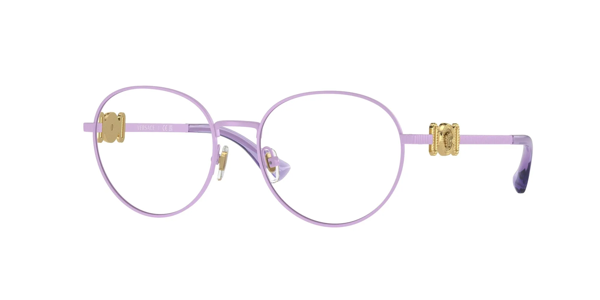 Versace VK1002 1497 Montature da vista Metallo Viola Pantos Normale - immagine 1