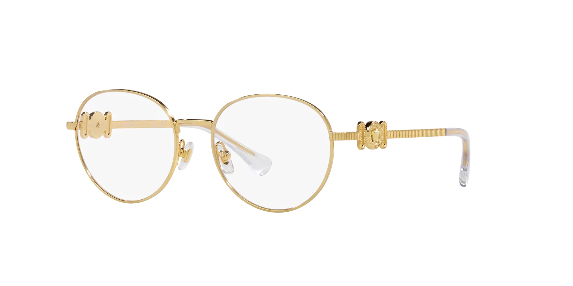 Versace VK1002 1002 Montature da vista Metallo Oro Pantos Normale - immagine 3