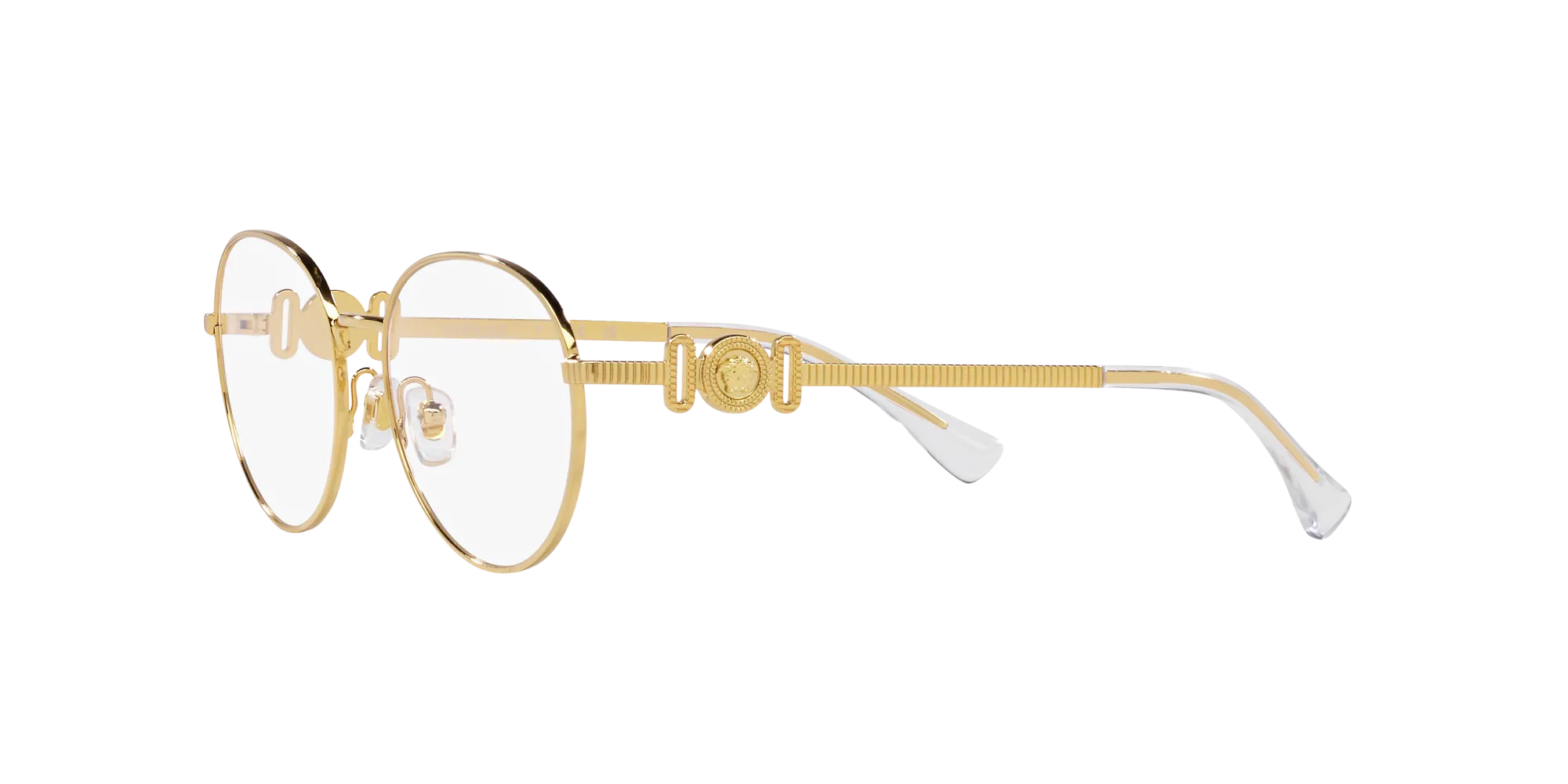 Versace VK1002 1002 Montature da vista Metallo Oro Pantos Normale - immagine 4