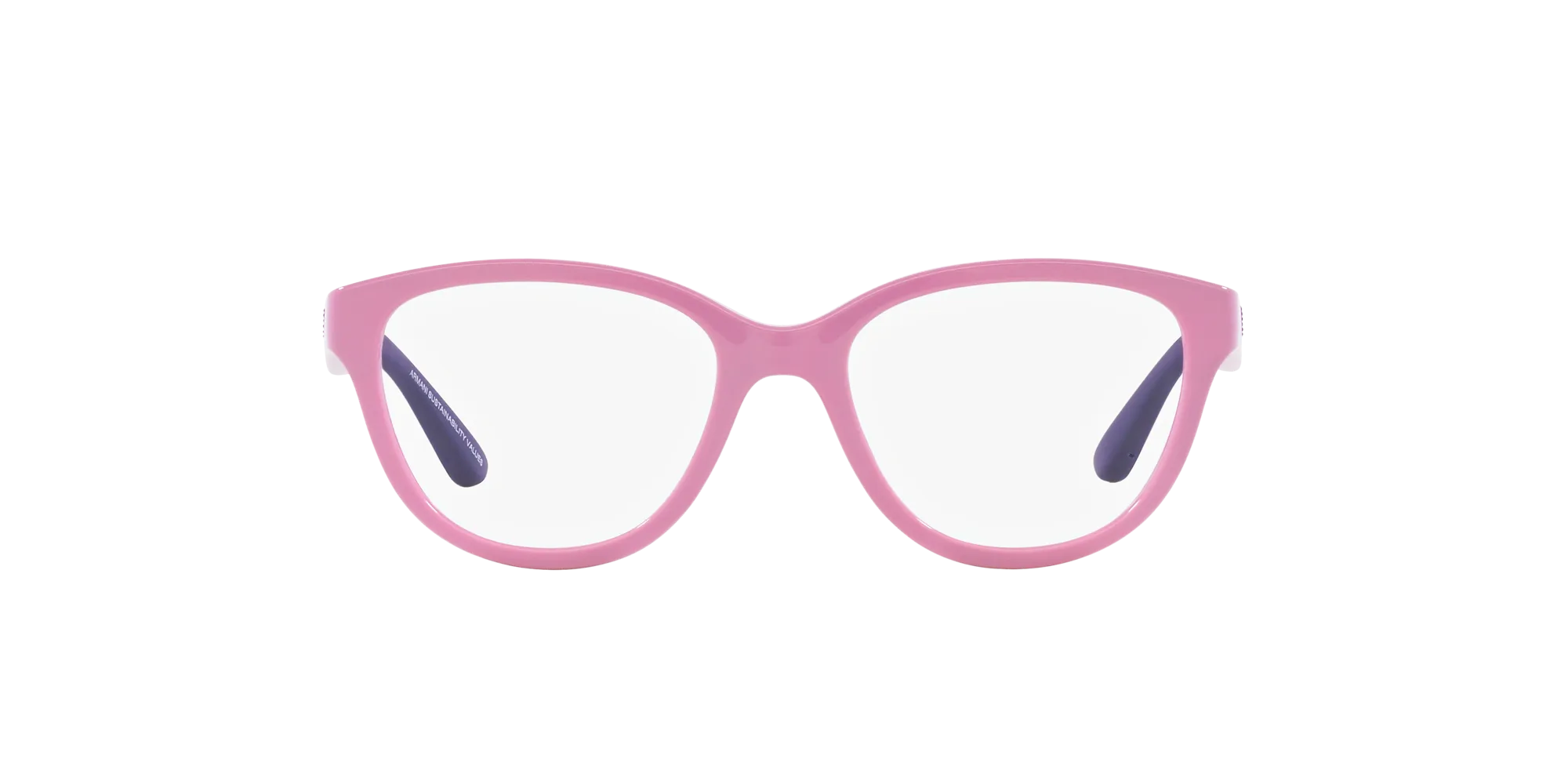 Emporio Armani EK3002 6016 Montature da vista Iniettato Viola Cat Eye Normale - immagine 2