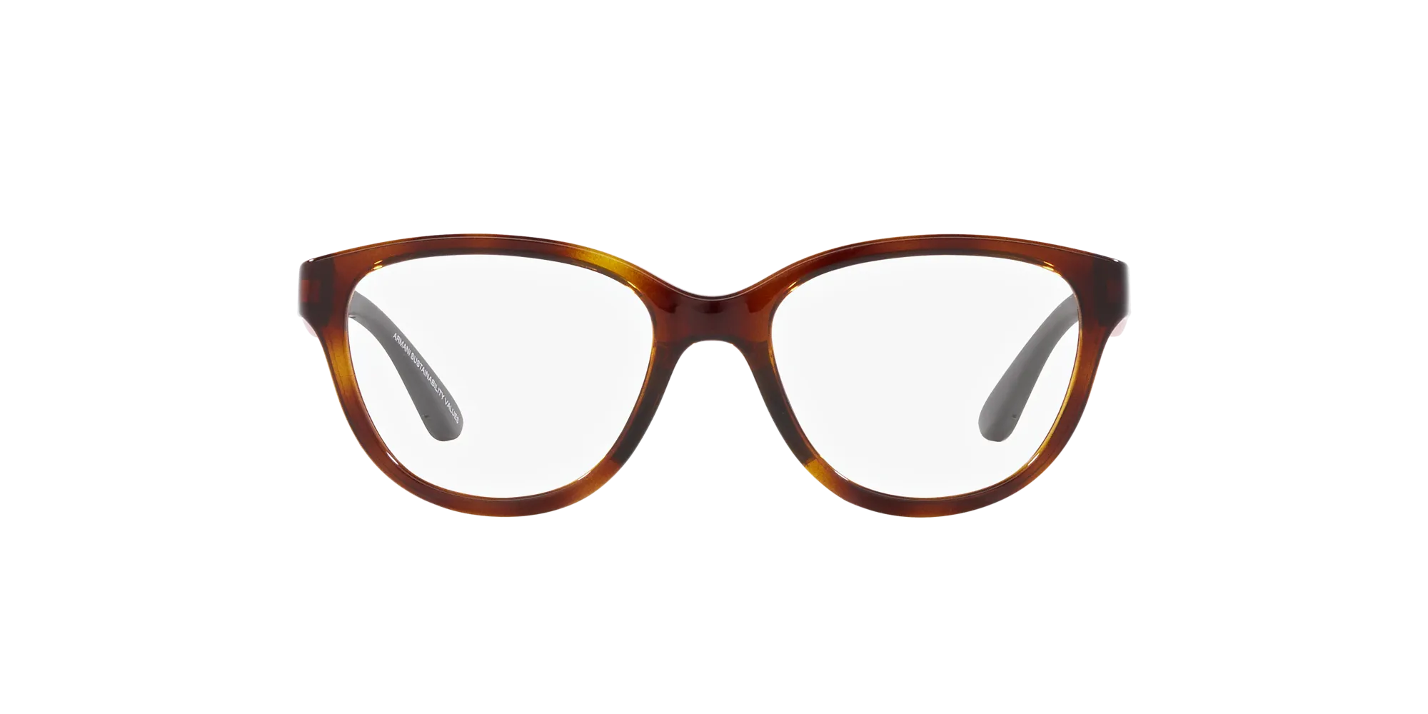 Emporio Armani EK3002 5026 Montature da vista Iniettato Tartaruga Trasparente Cat Eye Normale - immagine 2