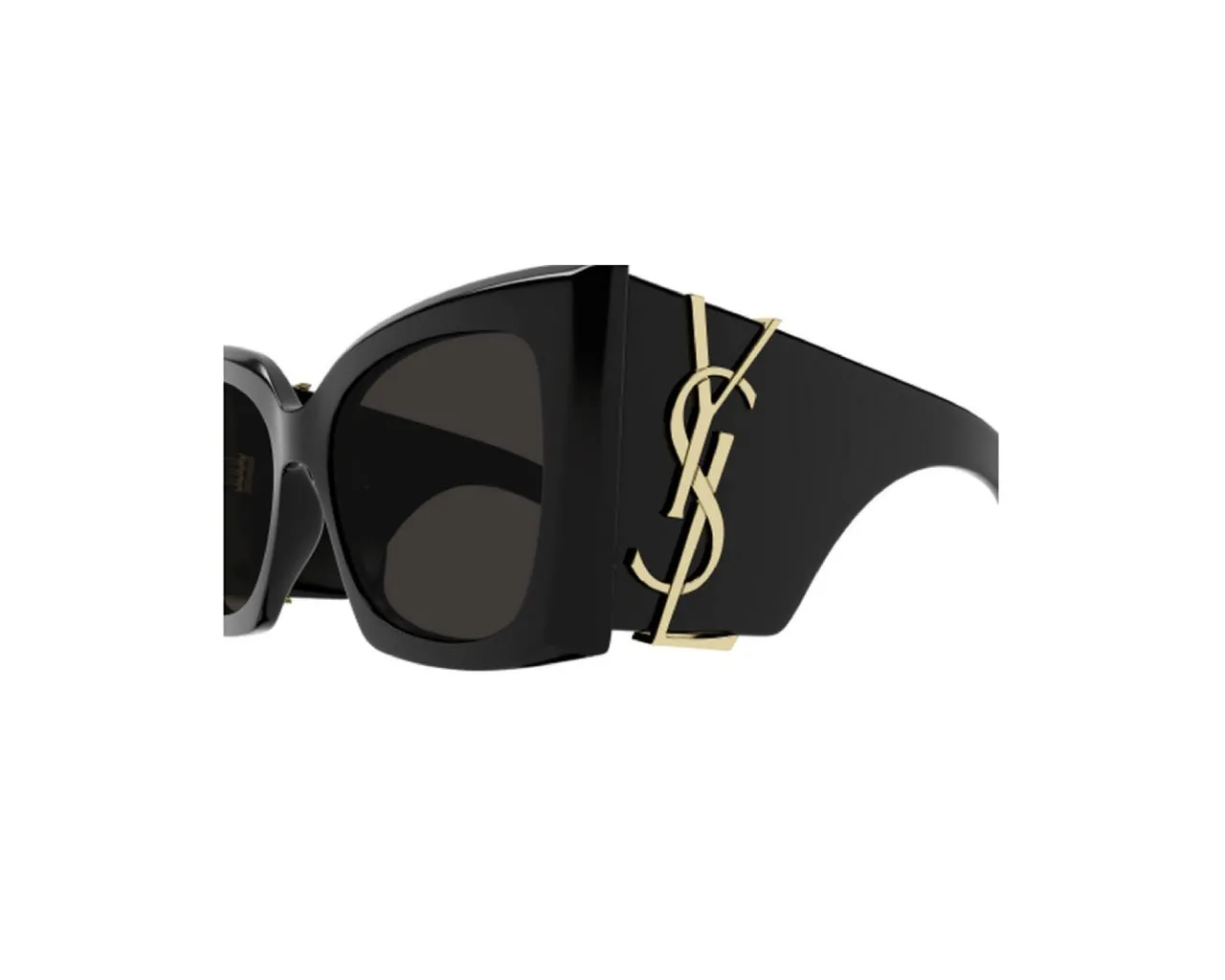 SAINT LAURENT SL M119/F BLAZE 001 Occhiali da sole Acetato Nero Nero Cat Eye Normale - immagine 3