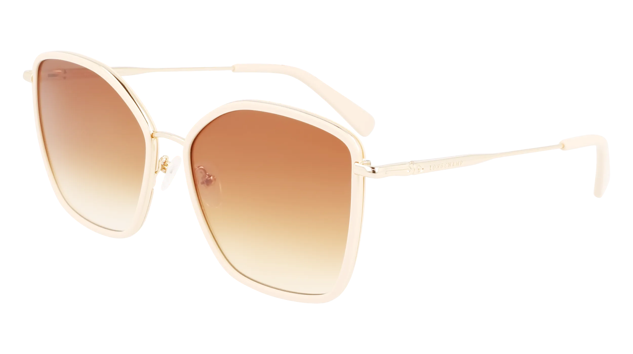 LONGCHAMP LO685S 771 Occhiali da sole Metallo Oro Rosso Squadrata Normale Fotocromatiche - immagine 1
