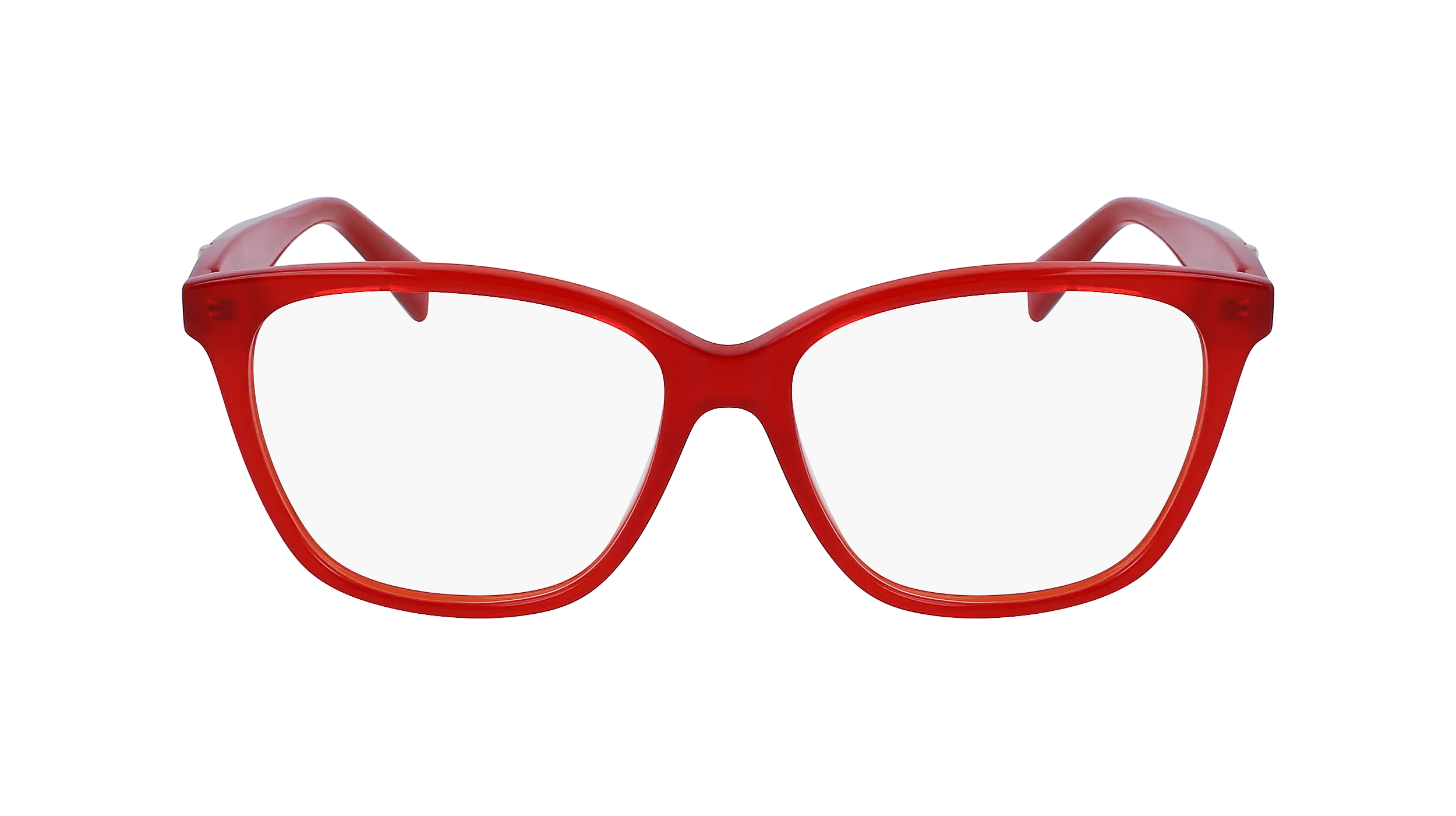 LONGCHAMP LO2715 600 Montature da vista Acetato Rosso Squadrata Normale Normale - immagine 2