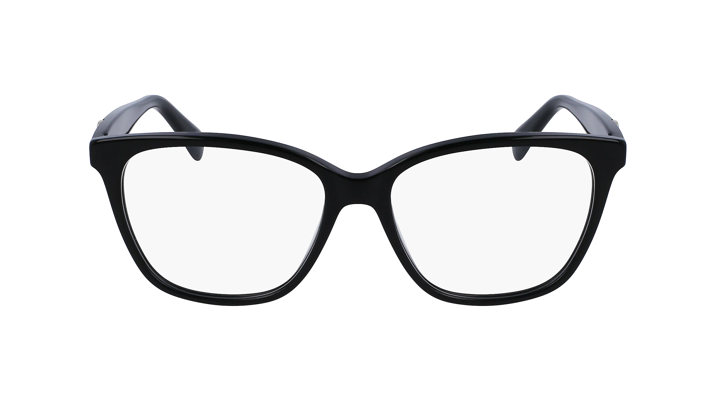 LONGCHAMP LO2715 001 Montature da vista Acetato Nero Squadrata Normale Normale - immagine 2