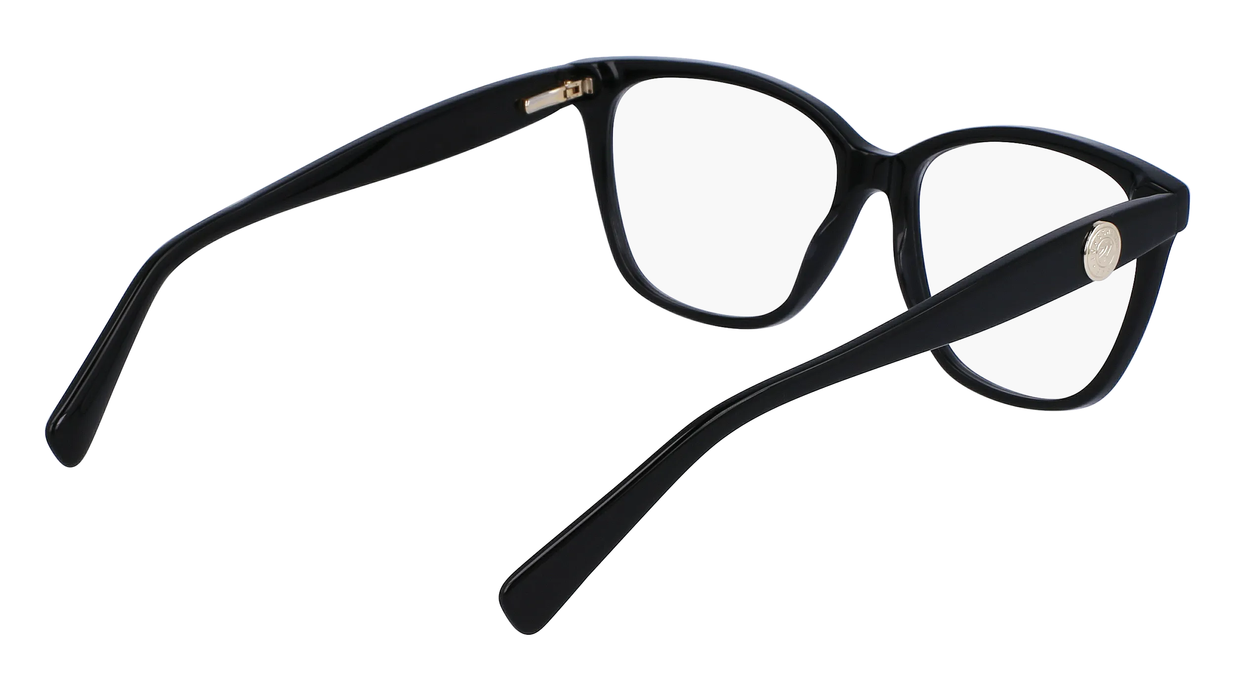 LONGCHAMP LO2715 001 Montature da vista Acetato Nero Squadrata Normale Normale - immagine 4