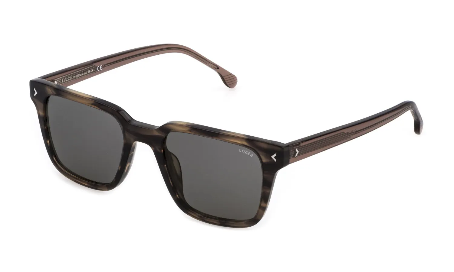 Lozza SL4283 RIMINI 4 0ANV Occhiali da sole Acetato Grigio Grigio Squadrata Normale - immagine 1