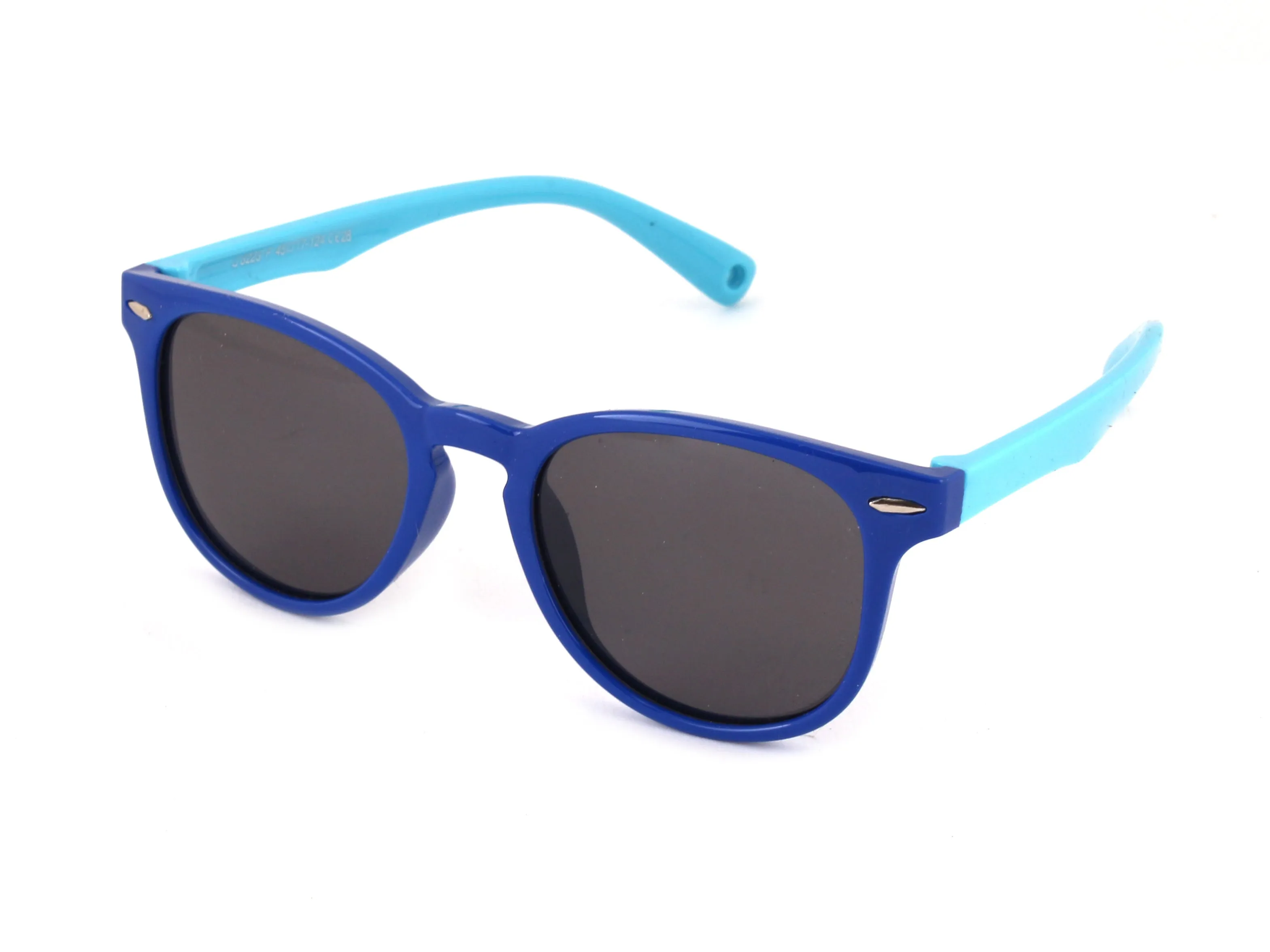 EXIT Bambino OCCH. SOLE BAMB. PLAST. S8223 C.28 BLU-AZZURRO/FUMO *3P Occhiali da sole bambino Plastica Blu Grigio Pantos Polarizzata - immagine 1