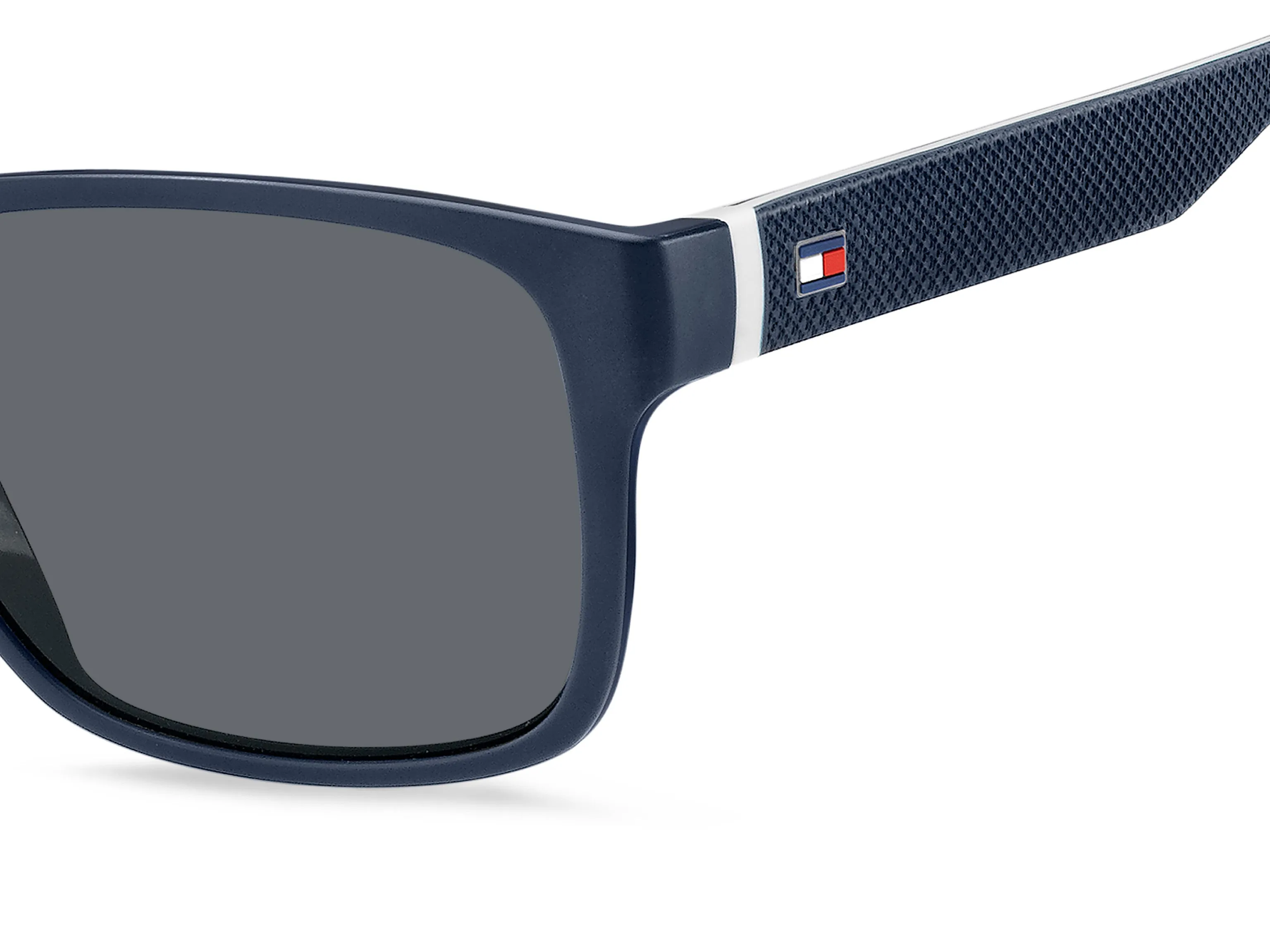 Tommy Hilfiger TH 1718/S 0JU/IR Occhiali da sole Plastica Blu Grigio Squadrata - immagine 3