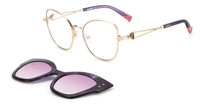 Missoni MIS 0054/CS J5G/9R Montature da vista outlet Metallo Oro Rosa Cat Eye Normale Sfumato - immagine 2