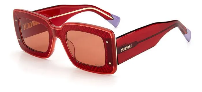 Missoni MIS 0041/S LHF/U1 Occhiali da sole Bio Pmma Bordeaux Rosa Squadrata - immagine 1