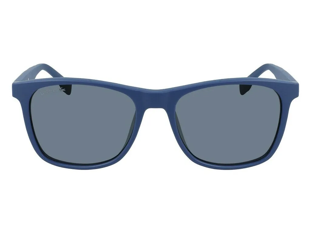 Lacoste L860SE 424 Occhiali da sole Bio-iniettato Blu Blu Squadrata Normale Normale - immagine 4