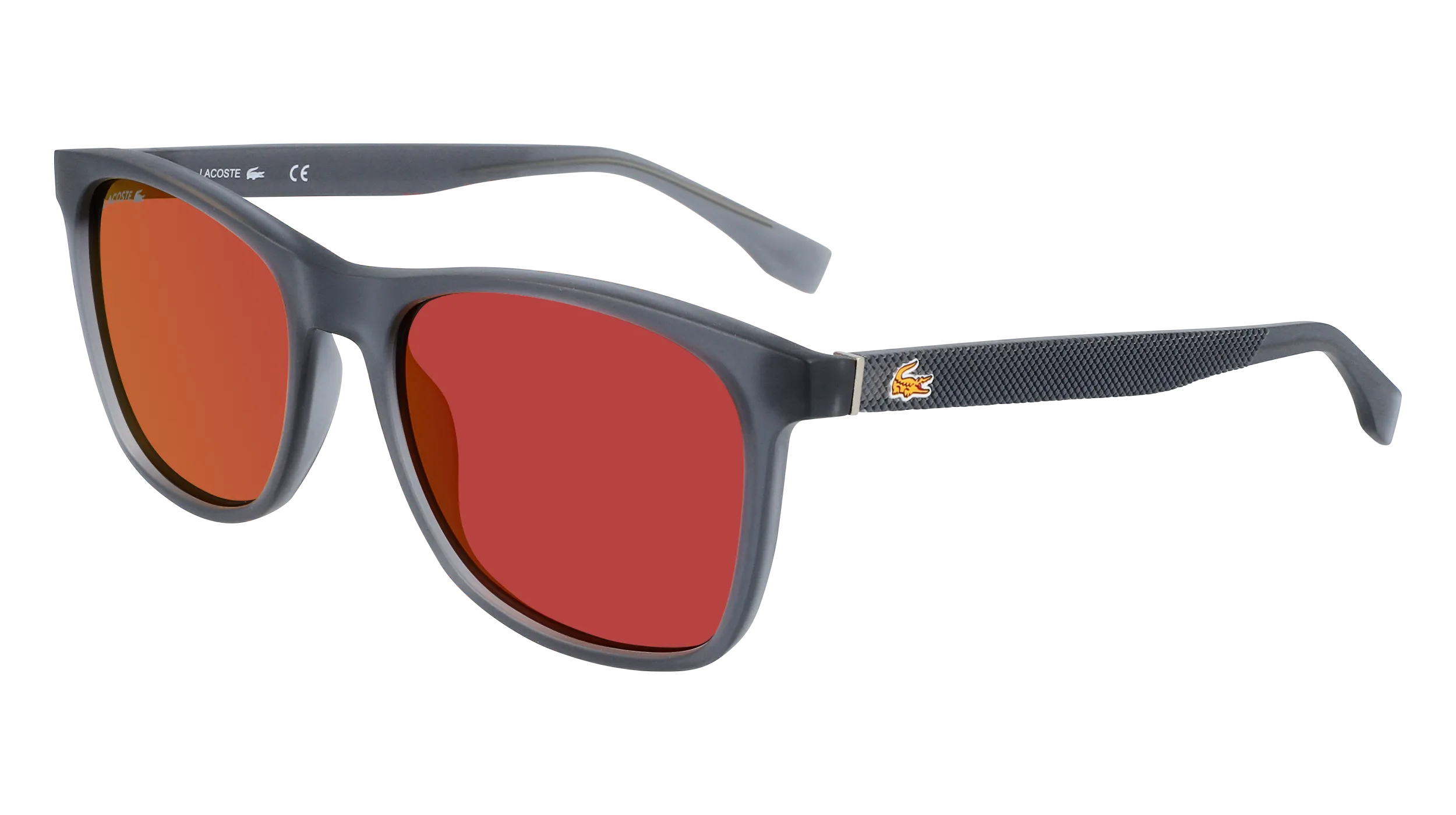 Lacoste L860SE 035 Occhiali da sole Bio-iniettato Arancione Squadrata Normale Normale - immagine 1