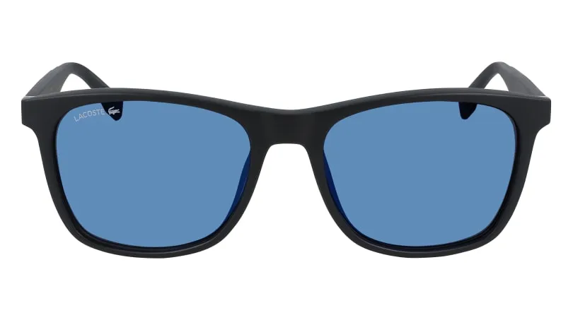 Lacoste L860SE 001 Occhiali da sole Bio-iniettato Nero Blu Squadrata Normale Normale - immagine 2