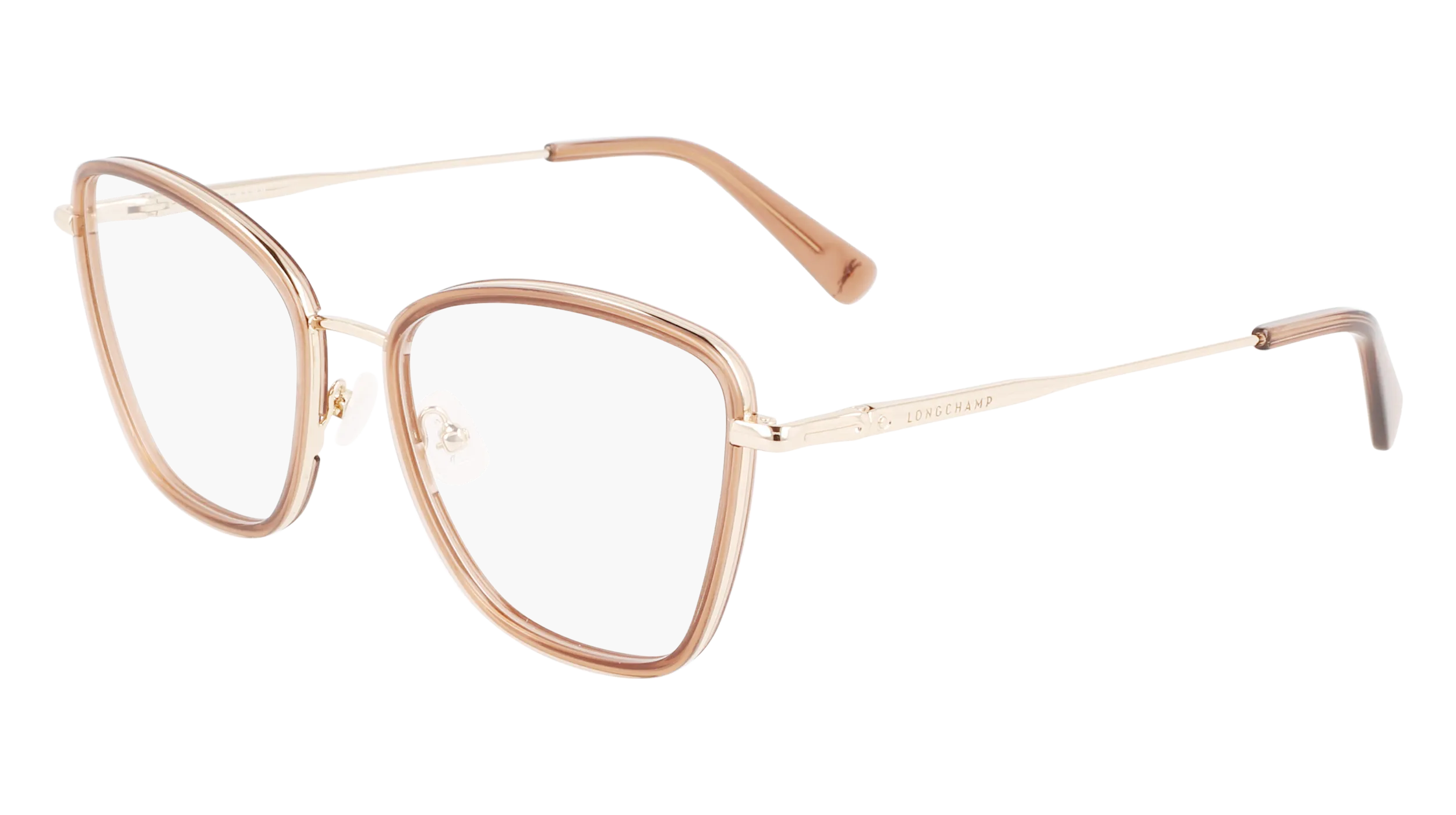 LONGCHAMP LO2150 201 Montature da vista Metallo Marrone Farfalla Normale Fotocromatiche - immagine 1