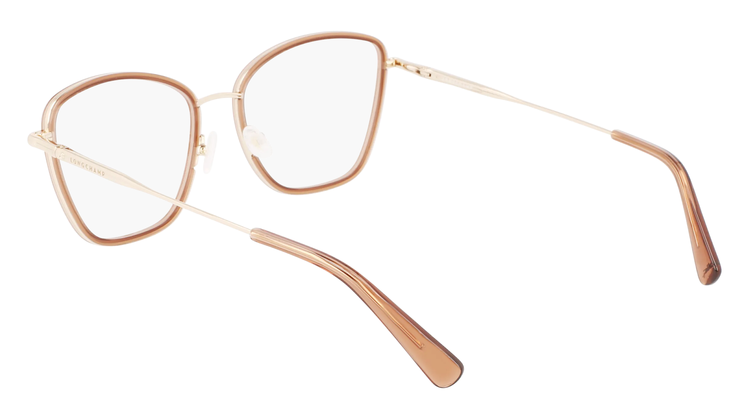 LONGCHAMP LO2150 201 Montature da vista Metallo Marrone Farfalla Normale Fotocromatiche - immagine 4